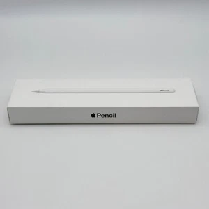 EMPTY BOX ONLY Apple Pencil Stylus 2nd Gen A2051 iPad Pro Lightning W/ Papers - Picture 1 of 4