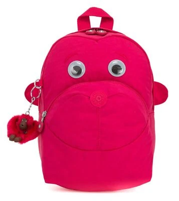kipling Back To School Faster Kids Backpack Rucksack Tasche True Pink Pink Neu - Bild 1 von 4