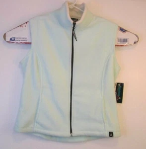 Avalanche Performance Women's Large Vest Fleece Full Zip Mint Green - Picture 1 of 8