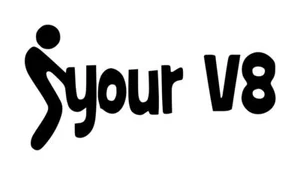 Calcomanía Fuck-Your-V8 #1 2,5"x5" elige el color - Imagen 1 de 2