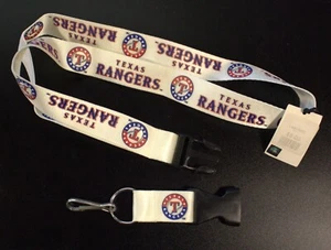 Texas Rangers Baseball MLB 22" Long Work, Car, Badge Lanyard - Picture 1 of 1