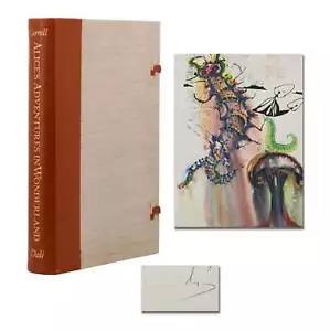 Alice's Adventures in Wonderland ~ SALVADOR DALI ~ Signed Limited Edition 1969 - Bild 1 von 12