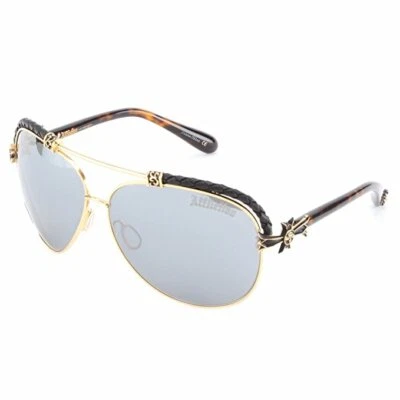 Affliction Sunglasses Baxter A Tortoise/Gold with Case Tag and Box - Image 1 of 3