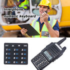 2pcs Two Way Radio Keyboard Replacement Parts Silicone for Baofeng UV-82 UV-82HP
