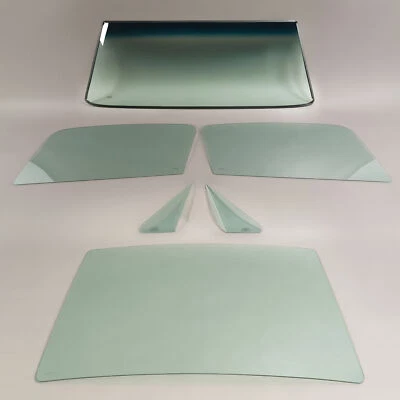 Glass Fits Ford Mustang 67-68 Front Rear Back Side Windshield Door Vent Window Foto 1 de 4