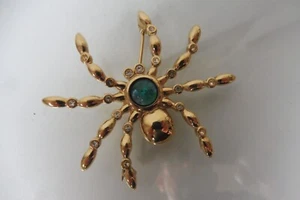 Bella spilla/spilla, ragno, placcato oro, 6 cm, Pierre Lang! - Foto 1 di 4