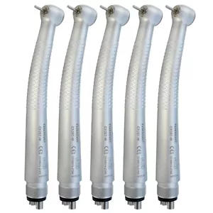 Pieza de mano dental de alta velocidad COXO 5 PIEZAS turbina cabezal de par grande de 4 orificios CX207-W NSK - Imagen 1 de 17