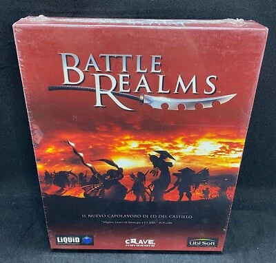 Battle Realms Big Box PC New Factory Sealed (2001) BIG BOX - Image 1 of 4