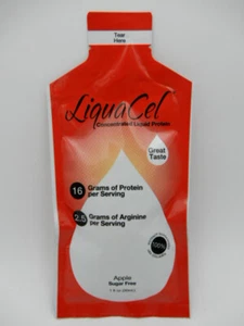 LiquaCel Concentrated Liquid Protein, Apple Sugar Free 1 Fl Oz 782028000896VL - Picture 1 of 2