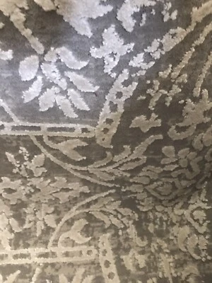 Grey Ivory Luxury Dyanamc Rugs Size 9x12 Gorgeous Velvety Soft - Image 1 of 4