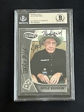DOYLE BRUNSON 2009 PRESS PASS FUSION SIGNED AUTOGRAPHED CARD BAS AUTHENTIC