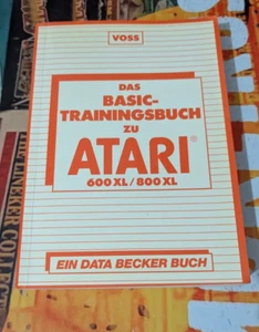 Voss Das Basic-Trainingsbuch zu ATARI 600 XL/ 800 XL (Data Becker 1984) 8-bit go - Bild 1 von 2