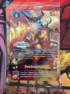 GeoGreymon (Ultimate Cup 2024) - Versus Royal Knights (BT13) - Precintado - Imagen 1 de 4