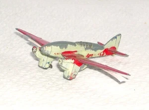 Dinky GB prewar 60g De Havilland Comet rosso/grigio. G @@D ! - Foto 1 di 4