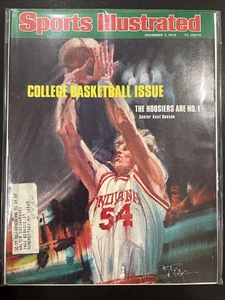 Baloncesto Sports Illustrated 1 de diciembre de 1975 Indiana Hoosiers Kent Benson - Imagen 1 de 1