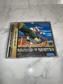 Sega Saturn Software Virtua Fighter 2 With Manual Tested Used Japan 1995 Retro