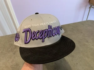 Transformers Decepticons More Than Meets The Eye New Era 9Fifty Baseball Hat - Picture 1 of 8