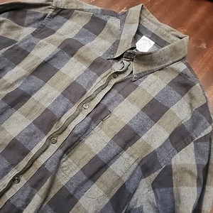 Camisa Brooks Brothers Para Hombre XL Regent Azul Marino Franela Cepillada Sarga Cuadros Búfalo - Imagen 1 de 7