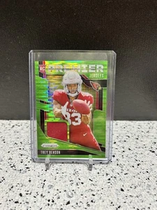 2024 Panini Prizm - Premier Jerseys Trey Benson #PJ-TBN Neon Green Pulsar Prizm - Picture 1 of 2