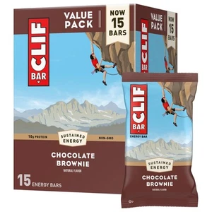 - Chocolate Brownie Flavor - Made with Organic Oats - Energy Bars - Non-GMO -... - Picture 1 of 9