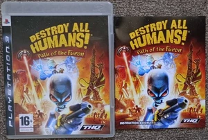 DESTROY ALL HUMANS! - PATH OF THE FURON (Rare PS3, THQ) - Picture 1 of 1