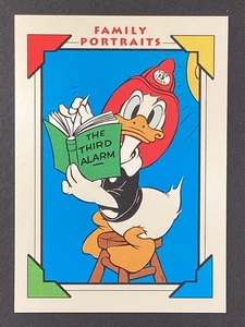 1991 Impel Disney Family Portraits #119 Fire Chief Donald 1940 Feuerwehrmann NM - Bild 1 von 2