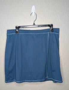 Title Nine pantaloncino donna grande blu acqua finto avvolgente - Foto 1 di 7