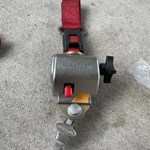 USED SURE-LOK FE200855 Right Hand Crank Retractor Wheel Chair Seat Belt Assembly - Picture 1 of 4