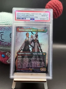 Balthier and Fran - #319 - Borderless - Foil - Final Fantasy - FIN - PSA 10 - Imagen 1 de 3