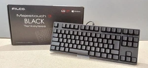 FILCO Majestouch 2 Tenkeyless Red Switch Mechanical Keyboard USB PS/2 JIS - Picture 1 of 12