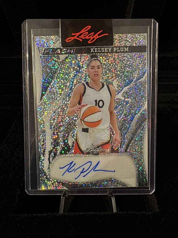 KELSEY CIRUELA 2023 HOJA FLASH BRILLO BASE AUTO PLATA 2/3 SSP Foto 1 de 2