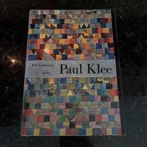 1955 PAUL KLEE by Will Grohmann-HC w/ DJ in Mylar-1st US Edition-Harry N. Abrams - Picture 1 of 6
