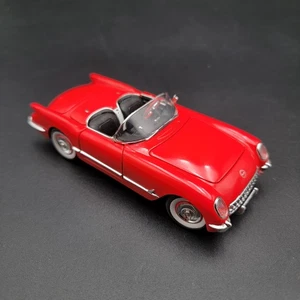VTG Red Signature Model 1954 Chevy Corvette Convertible 1/32 Scale Diecast - Picture 1 of 9