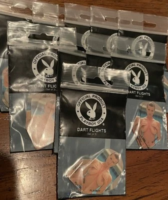 Officially Licensed Playboy Bunny Dart Flights 10 Sets