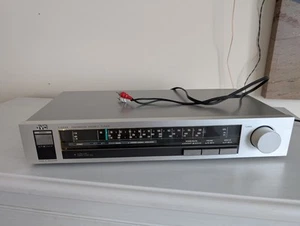JVC T-K100L FM/MW/LW Stereo Tuner In Silver - Picture 1 of 14
