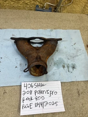 2011 Polaris RMK 800 exhaust header pipe manifold 406 - Image 1 of 4