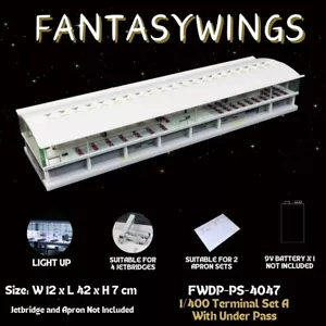 Airport Terminal Set A "mit Unterführungstunnel" 1/400 Fantasywings FWDP-SC-4047 - Bild 1 von 1