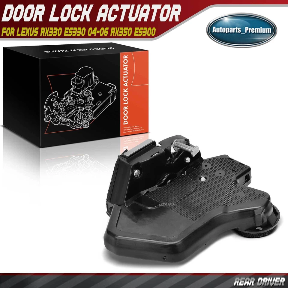 Actuador de cerradura de puerta trasera izquierda para Lexus RX330 ES330 2004-2006 RX350 ES300 RX400h Foto 1 de 4