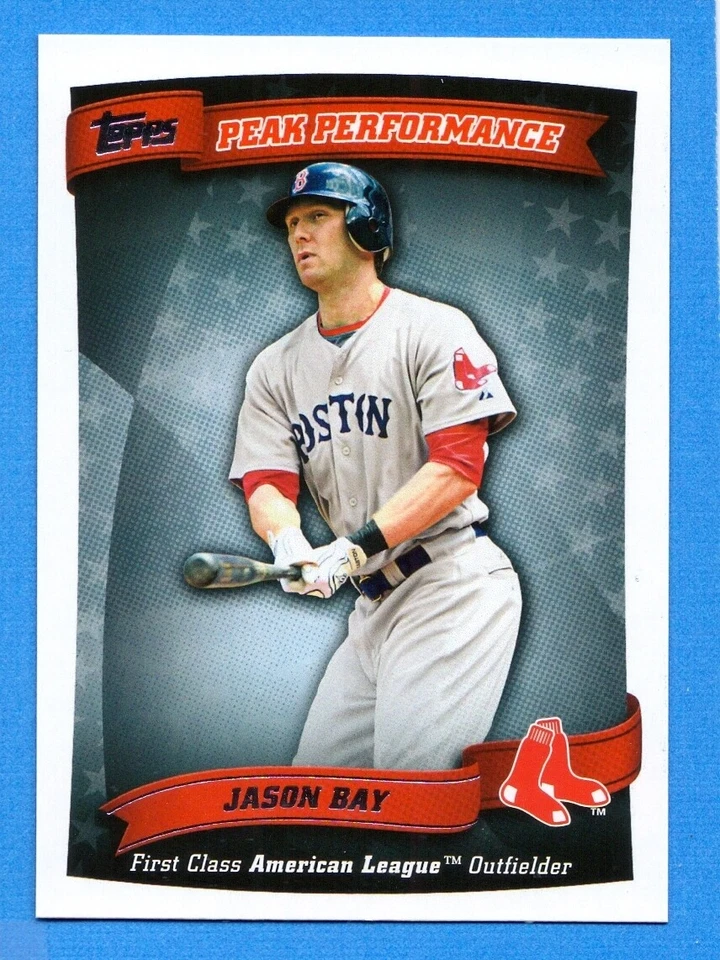 2010 Topps Peak Performance #PP62 Jason Bay Red Sox - Image 1 of 1