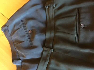 Pantalones clásicos Three Eddie Bauer: gris claro, negro y azul marino talla 12 alta Foto 1 de 3