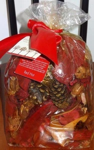 Fitz & Floyd 2002 For All Seasons Red Hot Potpourri New 2.25 Dry Quart Bag  - Picture 1 of 12
