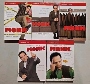 Monk Complete Seasons 2, 3, 4, 6 & 7 DVD Box Sets - Picture 1 of 1