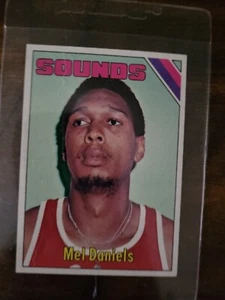 Mel Daniels 1975-76 Topps Basketball Karte EX/MINT CENTERED Siehe Bilder - Bild 1 von 2