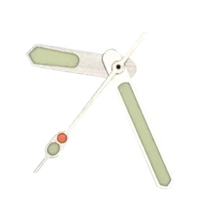 C3 Green Luminous Watch Hands For Japan NH35 NH36 Movement Watch Hands Parts - Picture 1 of 13