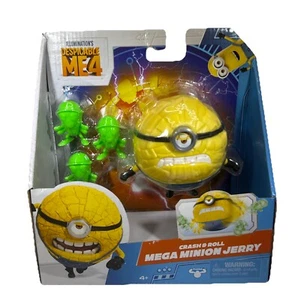 Illumination's Despicable Me 4 Crash & Roll Mega Minion Jerry Action Figure New! - Picture 1 of 7