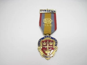 Nottingham Freimaurer Abzeichen RAOB Grand Lodge Nottingham 1937 - Picture 1 of 9
