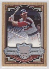 2006 SP Legendary Cuts Memorable Moments Swatch /225 Carlton Fisk #MM-CF HOF