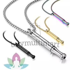 Quit Stop Smoking Vaping Breathing Necklace Breathlace Stress Anxiety Relief Toy - Picture 1 of 13