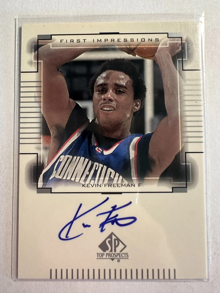K113,123 -  2000 SP Top Prospects First Impressions #KF Kevin Freeman Auto - Image 1 of 1
