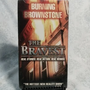 Burning Brownstone - The Bravest ~ VHS Movie ~ Firefighting NYFD Fire Video Tape - Picture 1 of 2